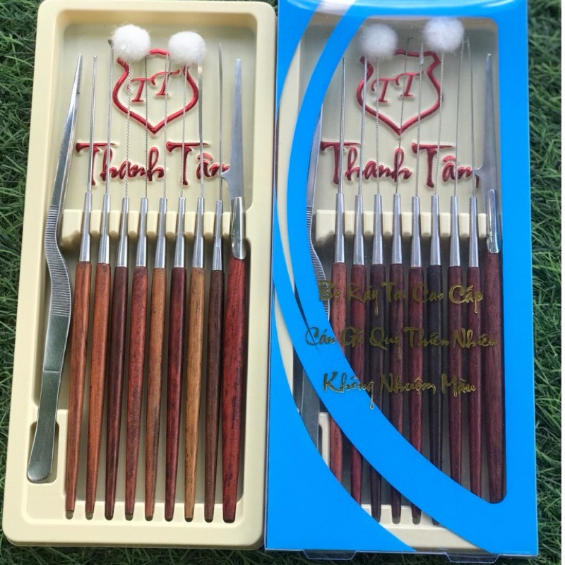 Bộ Ráy Tai Cao Cấp Bộ Dụng Cụ Lấy Ráy Tai - Móc Ráy Tai Thanh Tâm 10 ...