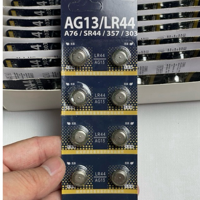 Pin cúc áo LR44 ( AG13 ) sử dụng cho Máy tính, Đồng hồ, Điều khiển, Đồ ...