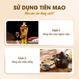 Tiên mao 200g, sâm cau đen, khô, thơm, sạch, không lẫn tạp chất - Lãn Ông