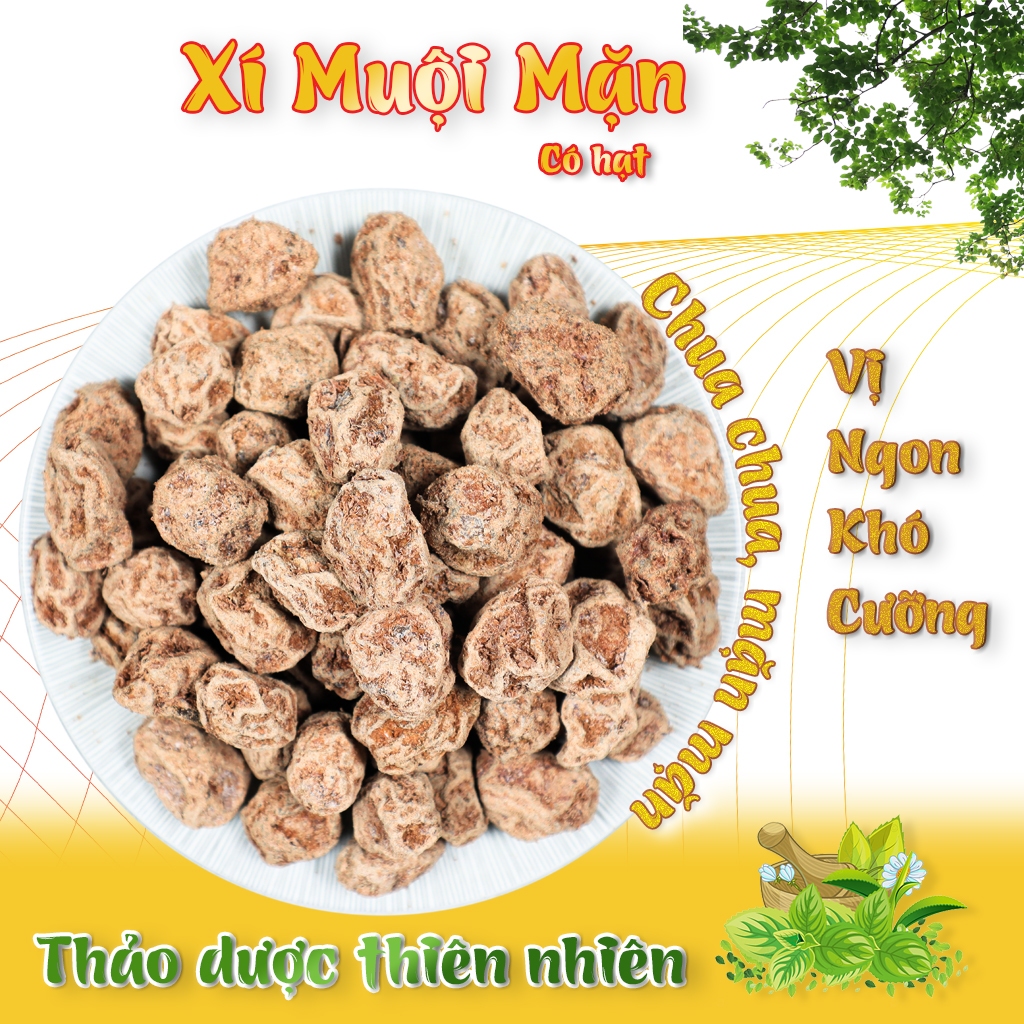 [Combo 3 bịch] xí muội mặn có hạt Như Ý bịch 1kg