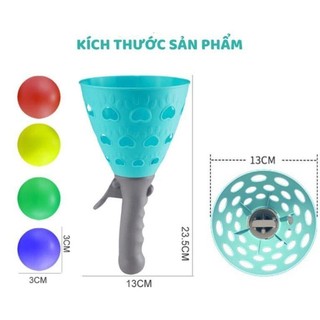 Cốc Bắn Bóng Vui Nhộn, Cốc Bắn Bóng Giúp Phát Triển Chiều Cao Tặng Kèm 4 Bóng, Bộ 2 Cốc Hứng Kèm 4 Bóng 89029