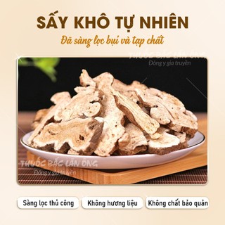Bạch truật khô 100g, thái lát, thơm, sạch, trà bạch truật, tốt cho sức khoẻ - Lãn ông