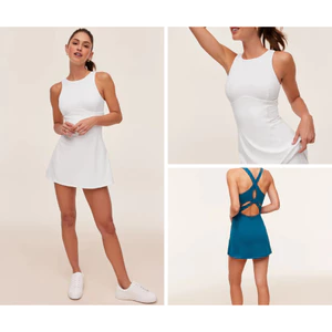 Váy tập bigsize liền quần, váy chơi golf, tennis, chạy bộ vải co dãn hàng VNXK của ADORE ME