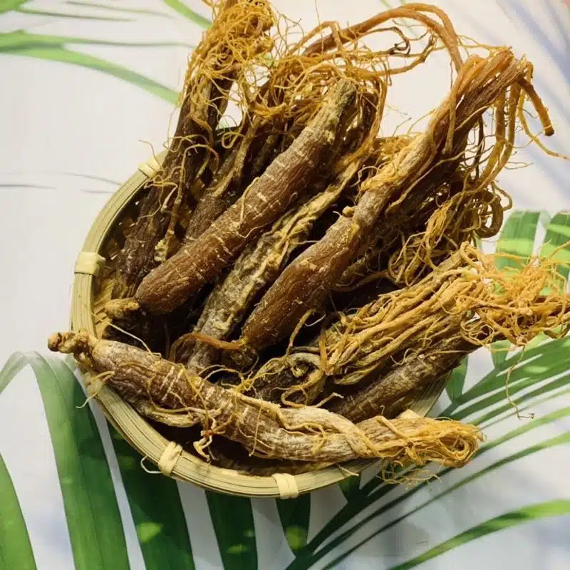 500GR Nhị Hồng Sâm, Sâm Râu, Nhân Sâm Sấy Dẻo Nguyên Chất Hàng Chất Lượng