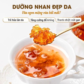 Nhựa đào Vân Nam 200g, lệ đào, dai, giòn, nguyên liệu nấu chè dưỡng nhan - Lãn Ông