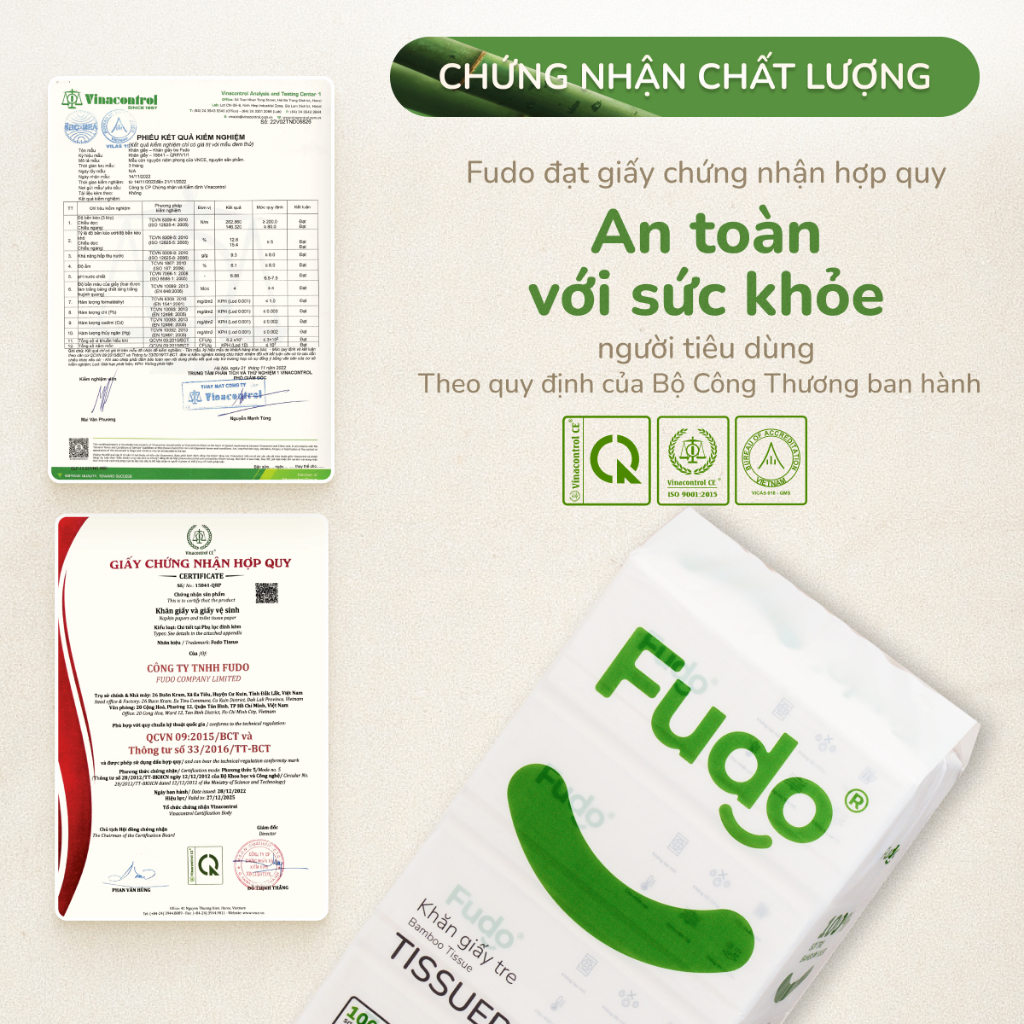 Ảnh Thùng Khăn Giấy Rút Để Bàn ║ Fudo Bamboo® ║ TISSUEPACK™ 4