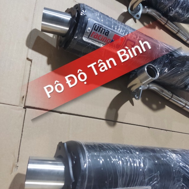 Pô Uma họng 27 đích Inox móc sẵn tặng cổ Sirius, Wave (không tiêu ...