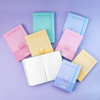 Sổ Tay 160 Trang Kẻ Caro Khổ A5/A6/B6 CLASSMATE Bìa Cứng In Hình Macaron Định Lượng 100gsm BA5/A6/B6-16-002