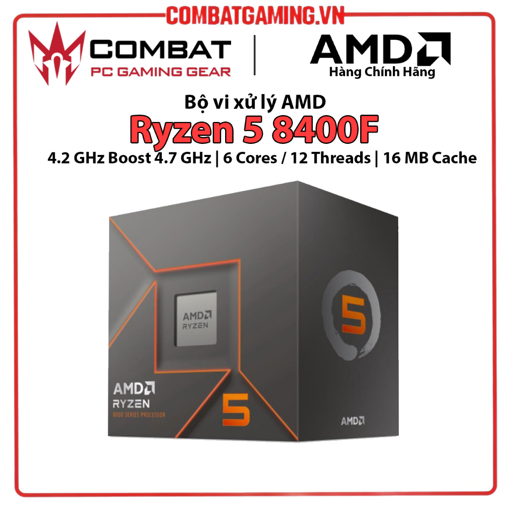 Bộ Vi Xử Lí Cpu Amd Ryzen 5 8400f Hàng Chính Hãng Shopee Việt Nam