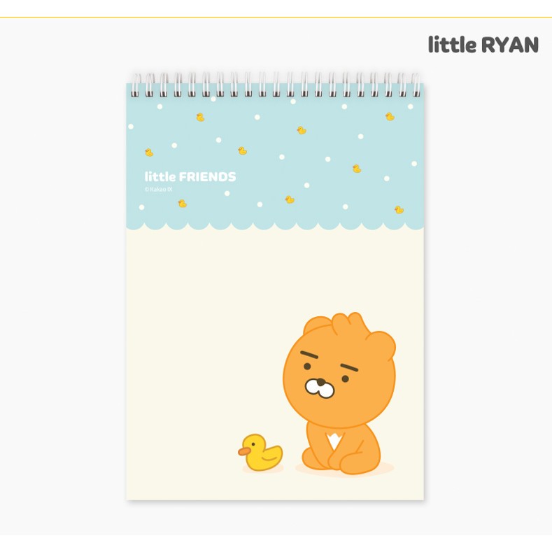 Ảnh Sổ tay lò xo B5 Spring Note Apeach, Ryan, Muzi, Tube Kakao Friends 2