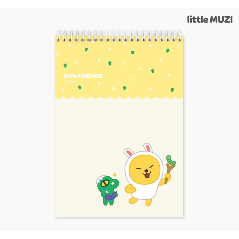 Ảnh Sổ tay lò xo B5 Spring Note Apeach, Ryan, Muzi, Tube Kakao Friends 3