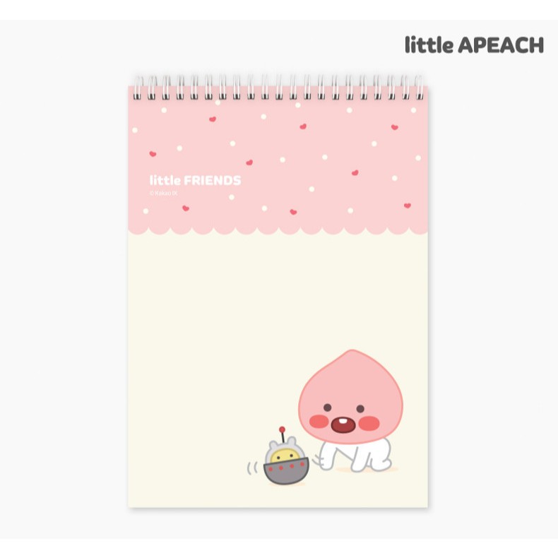 Ảnh Sổ tay lò xo B5 Spring Note Apeach, Ryan, Muzi, Tube Kakao Friends 1