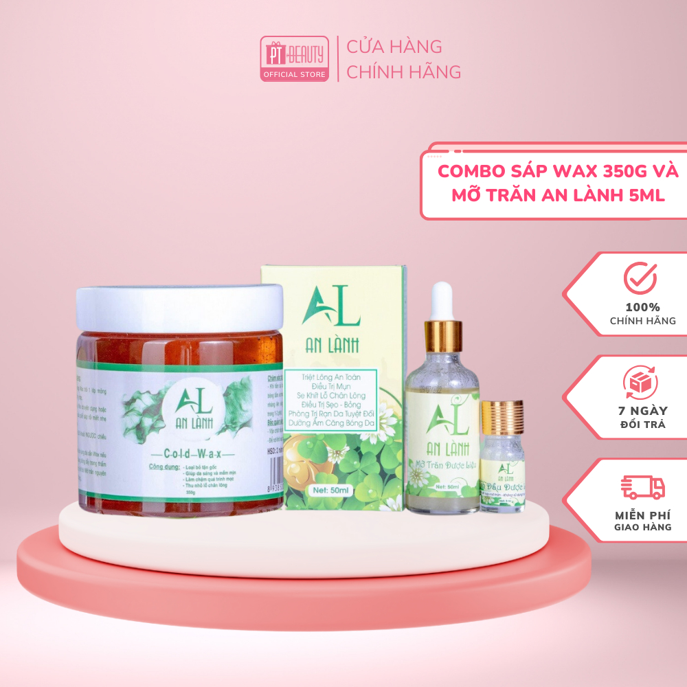 Combo Sáp Wax 350g và Mỡ Trăn An Lành 5ml | Shopee Việt Nam