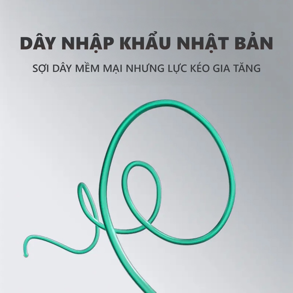 Dây trục câu đài cước câu cá Rice Fishing dây trục V5 nylon lụa Nhật siêu mềm tăng sức tải DC-21