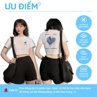 Áo Thun Đôi Nam Nữ Trái Tim Xếp Hình Cùng Người Yêu, Áo Đôi Chất Liệu Prenium Cotton in hinh nữ 100% Cotton [A048]