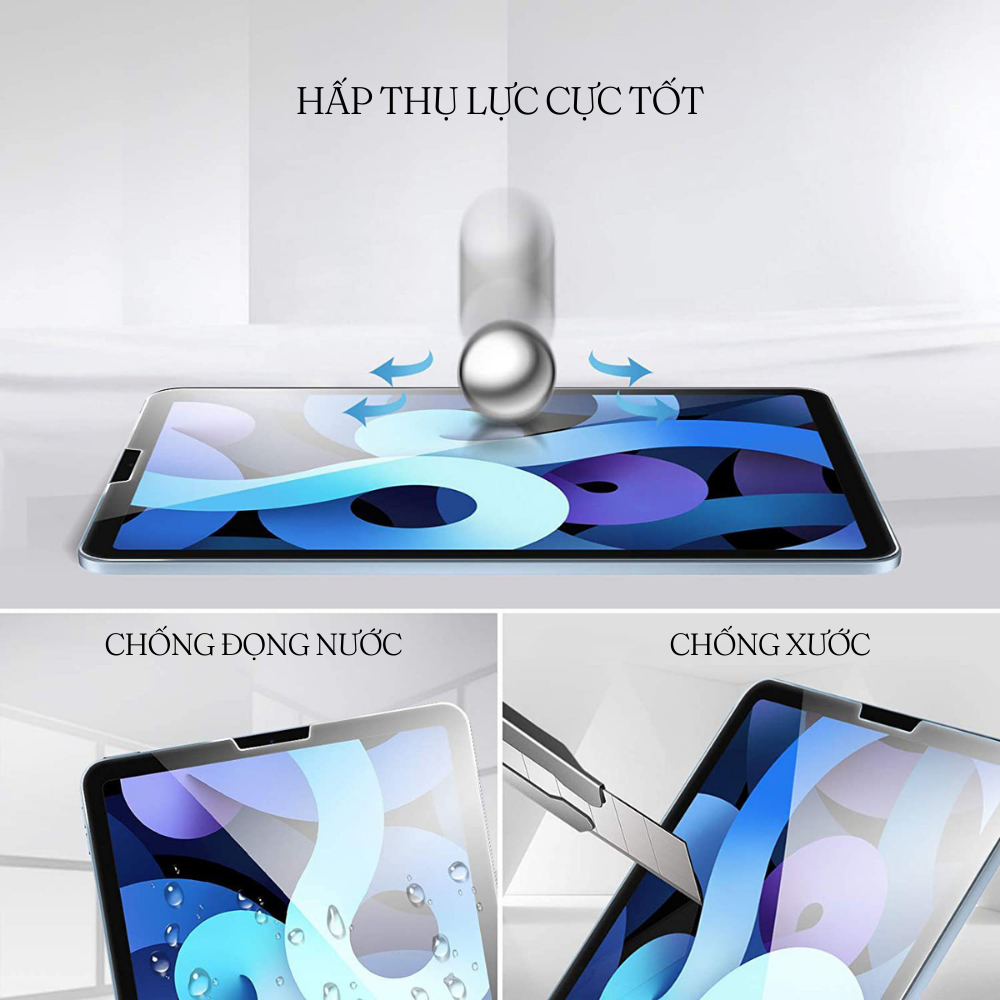 Kính cường lực dành cho các dòng iPad Gen 5/6/7/8/9,Air 1/2/3/4/5,Pro 11",Pro 12.9",Air 6/M4 - Cường lực kính cho iPad | BigBuy360 - bigbuy360.vn