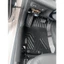 Thảm lót sàn ô tô Hyundai Accent 2018-2024, Thảm sàn nhựa TPE 5D đúc theo xe. Bộ 3 miếng hàng cao cấp