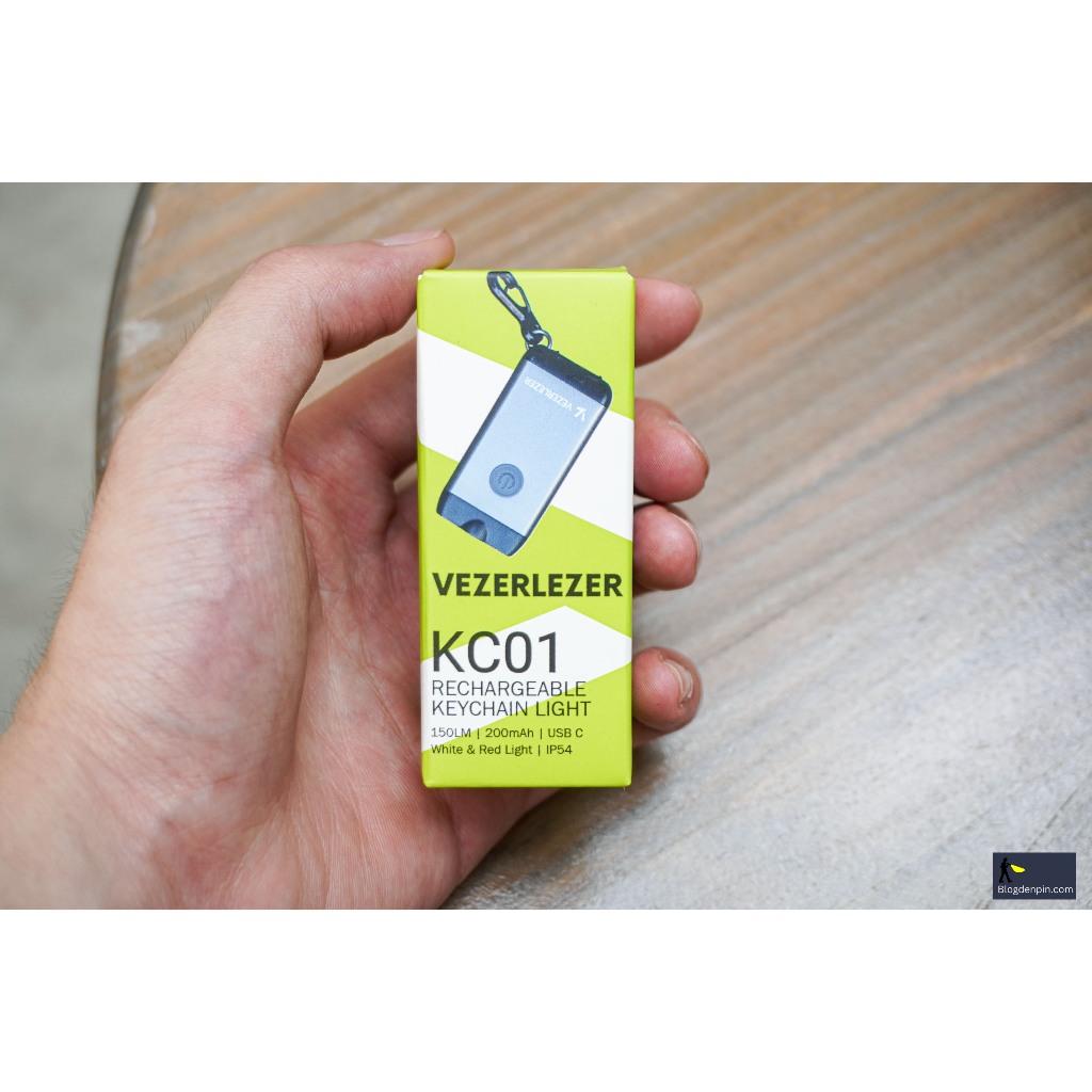 Đèn móc khóa VEZERLEZER KC01 (150 Lumens)