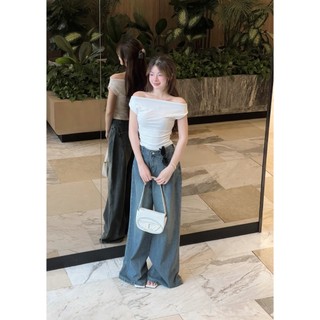 Quần jeans suông ly trước ống rộng - 247Store - Quanjeanxuong7224_P3K1