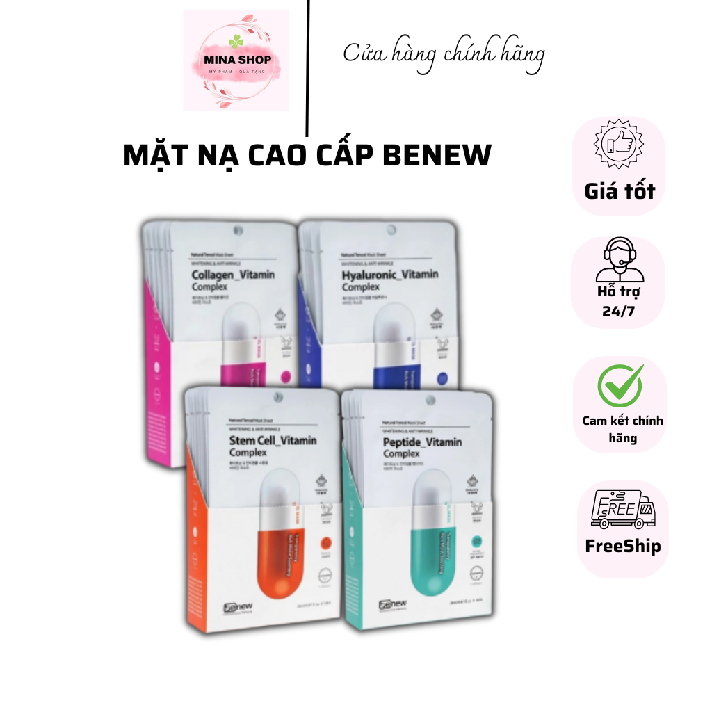 MẶT NẠ CAO CẤP BENEW | Shopee Việt Nam