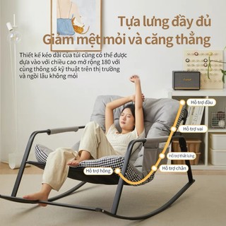 Ghế bập bênh-ghế lười ngủ nằm Ghế lắc đôi Ghế bành ban công Ghế giải trí phòng khách