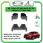 Thảm lót sàn ô tô Honda City 2020-2024, Thảm sàn nhựa TPE 5D đúc theo xe. Bộ 3 miếng hàng cao cấp