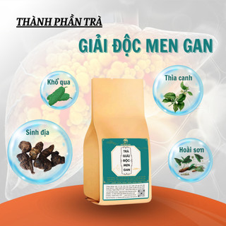 [Hạ men gan] Trà hạ men gan Fengcha thải độc gan, hạn men gan, mỡ gan, ngừa xơ gan bịch 30 gói lọc