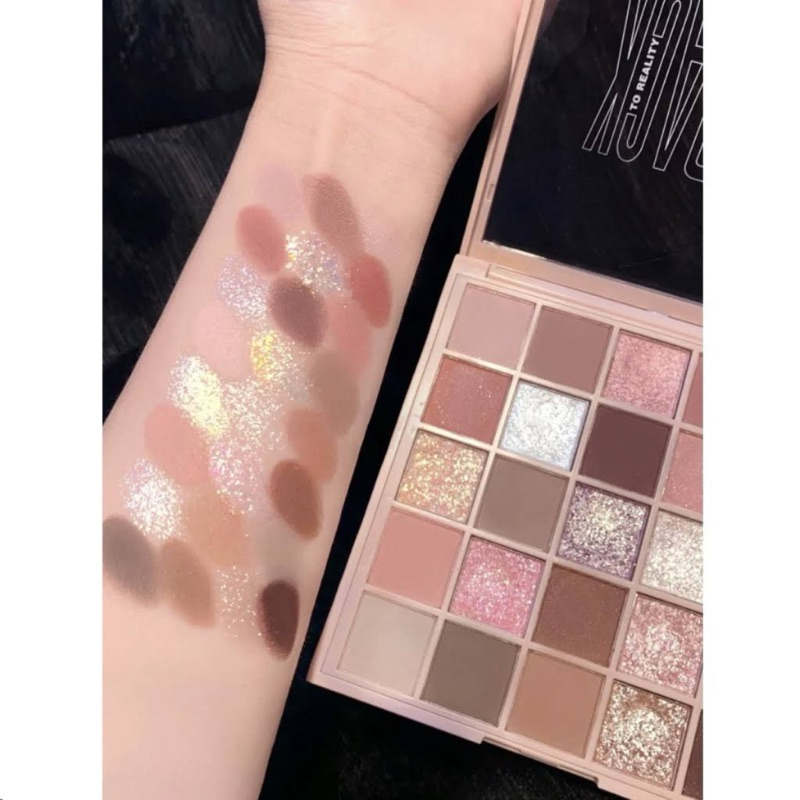 Bảng mắt Gogo Tales 25 ô – Siêu nhiều tone mix Tây – Lì + nhũ bắt sáng rõ, trendy nội địa hot