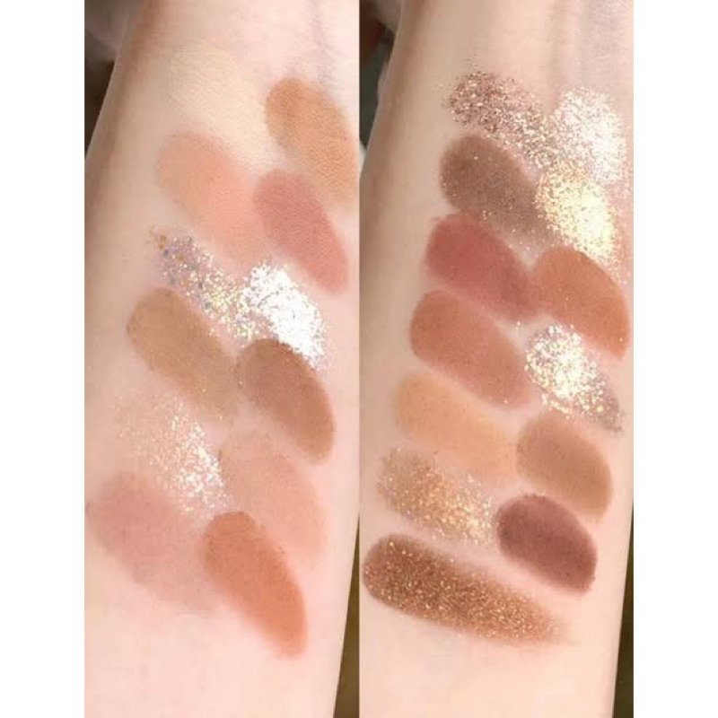 Bảng mắt Gogo Tales 25 ô – Siêu nhiều tone mix Tây – Lì + nhũ bắt sáng rõ, trendy nội địa hot