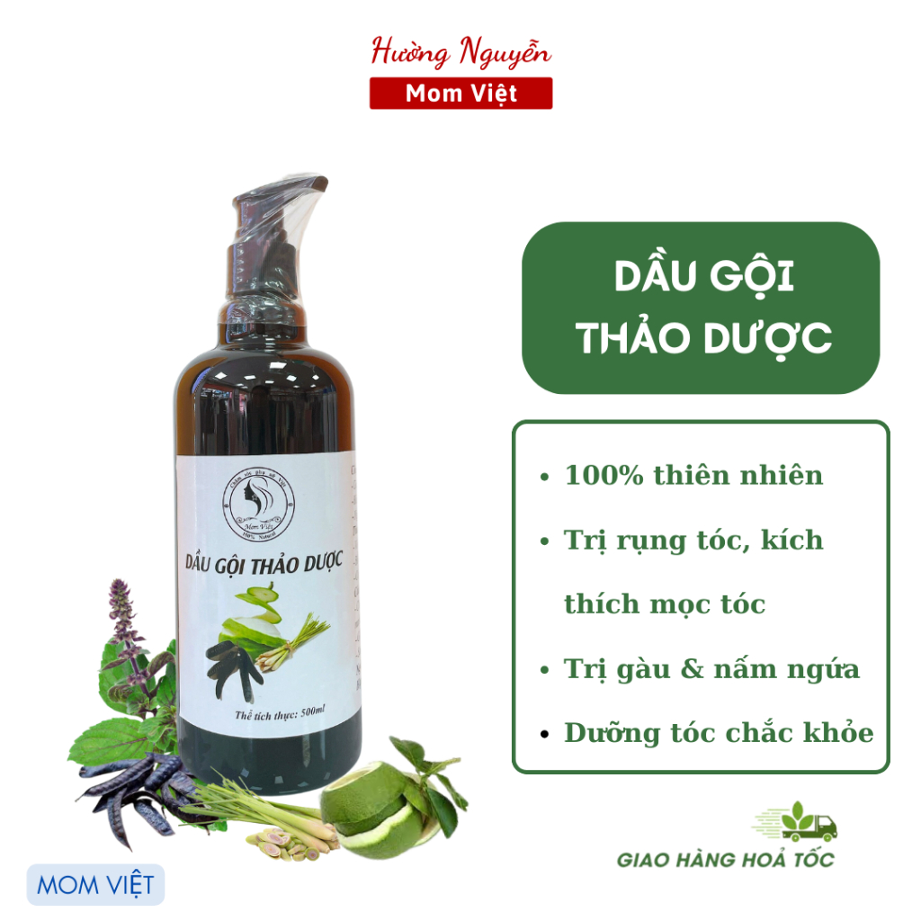 Dầu gội bồ kết cô đặc, sạch gàu, kích thích mọc tóc, giảm rụng