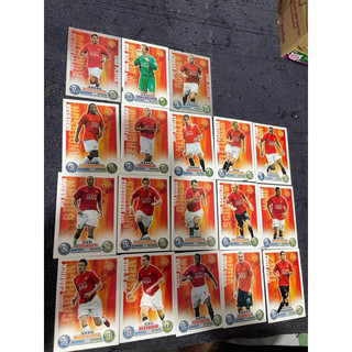 [ Manchester United ] Full Set Thẻ Cầu Thủ Bóng Đá Match Attax & Panini CLB Manchester United