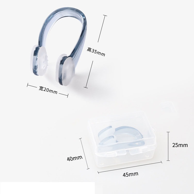 Kẹp mũi bơi siliicone NC1 cho trẻ em và người lớn ngăn nước, an toàn khi sử dụng SPORTY