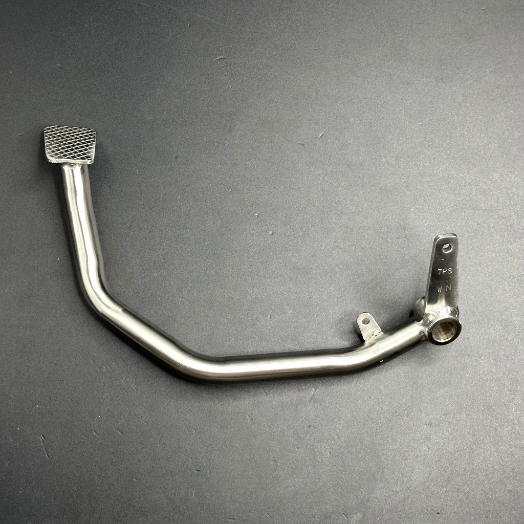 Đạp thắng inox 304 ống dầy 3li - thương hiệu TPS gắn được cho mọi loại xe máy tạo điểm chấn cứng cáp
