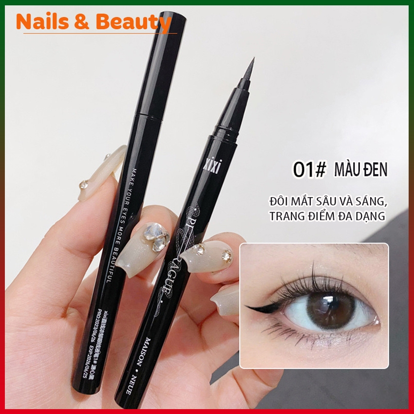 Kẻ Mắt, Bút Kẻ Mắt, Eyeliner, Kẻ Mắt Nước XIXI nét siêu mảnh, chống nước, lâu trôi - D681