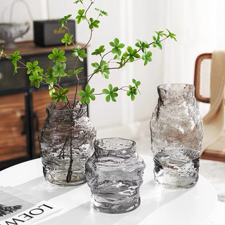 Lọ Hoa Thủy Tinh Sáng Tạo Decors Nhà Cửa Phong Cách Bắc Âu - Bình Hoa