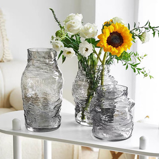 Lọ Hoa Thủy Tinh Sáng Tạo Decors Nhà Cửa Phong Cách Bắc Âu - Bình Hoa