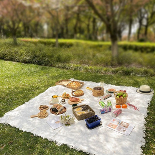 (Loại 1 xịn, ko bán loại 2. Khăn L1  dày dặn, mềm mại) Thảm vải picnic, du lịch, dã ngoại, thảm vải dày dặn trải bàn