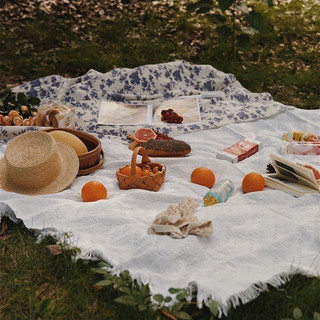 (Loại 1 xịn, ko bán loại 2. Khăn L1  dày dặn, mềm mại) Thảm vải picnic, du lịch, dã ngoại, thảm vải dày dặn trải bàn