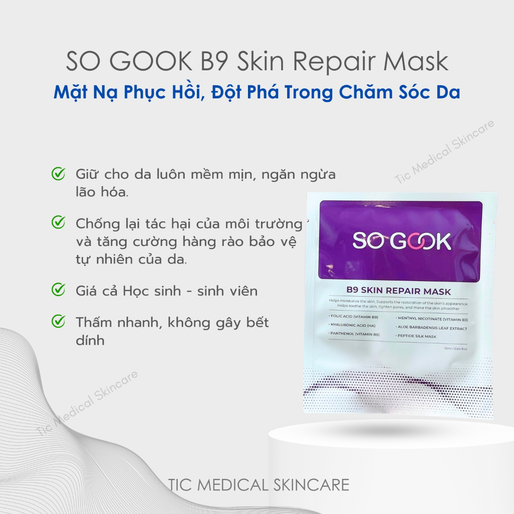 Mặt Nạ Phục Hồi, Đột Phá Trong Chăm Sóc Da B9 SKIN REPAIR MASK So Gook ...