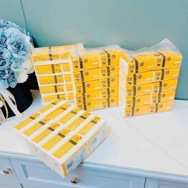 GIẤY SIPAO TRẮNG TÚI 10 GÓI