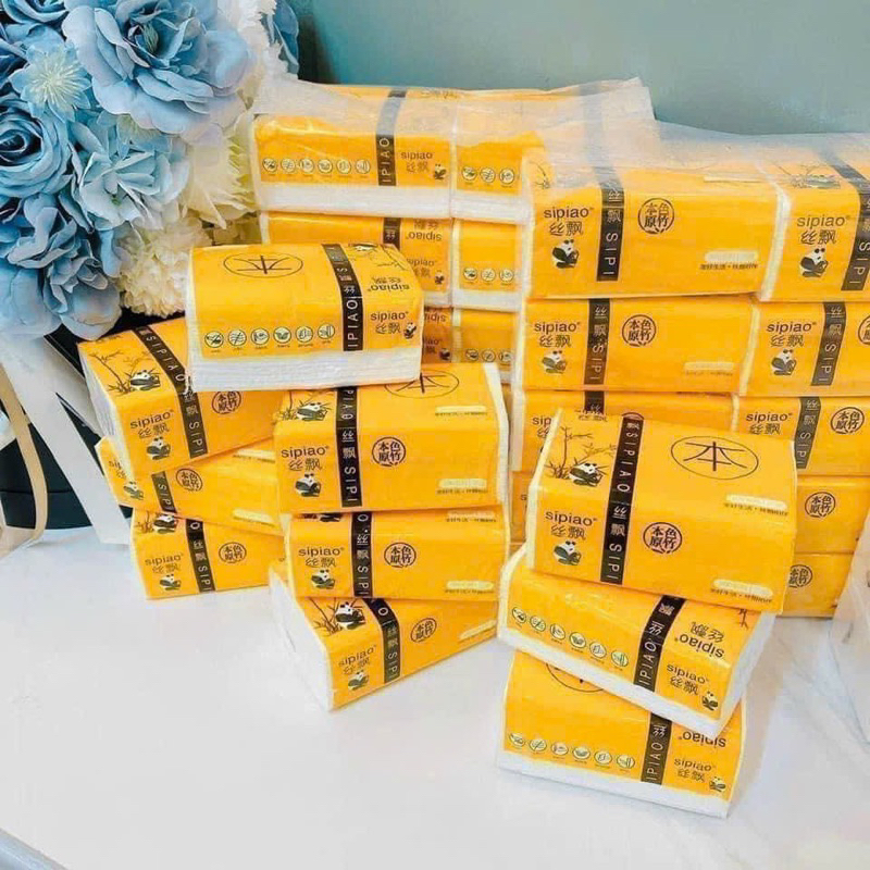 GIẤY SIPAO TRẮNG TÚI 10 GÓI