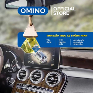 Tinh Dầu Treo Xe Ô Tô OMINO Cao Cấp 10ml, Tinh Dầu Thơm Phòng Khử Mùi Thiên Nhiên Nguyên Chất