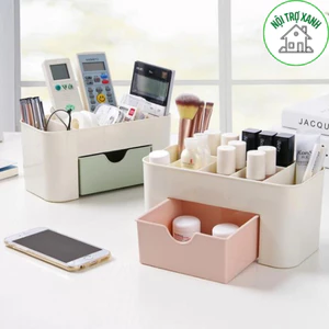 kệ đựng đồ mỹ phẩm 1 tầng nhiều ngăn tiện lợi, hộp đựng đồ trang sức nhỏ gọn 5392