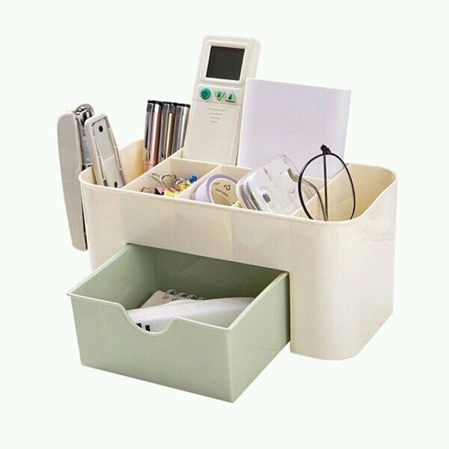 kệ đựng đồ mỹ phẩm đa năng 1 tầng nhiều ngăn đựng đồ tiện dụng, hộp để trang sức 5392