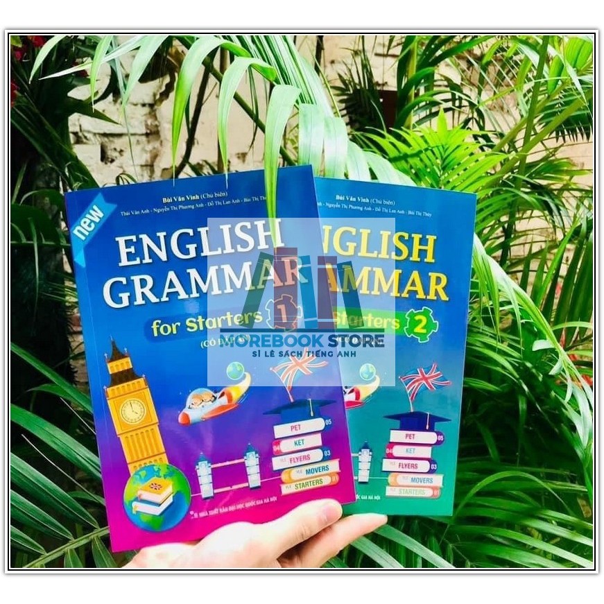 English Grammar for Starters, Movers, Flyers ( trọn bộ 2c ) | Shopee ...