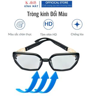 SALE 30% - Kính Mát Nữ Đổi Màu Khi Nắng Đi Ngày Đêm Thời Trang Hàn Quốc,Chống Tia UV400 - T17