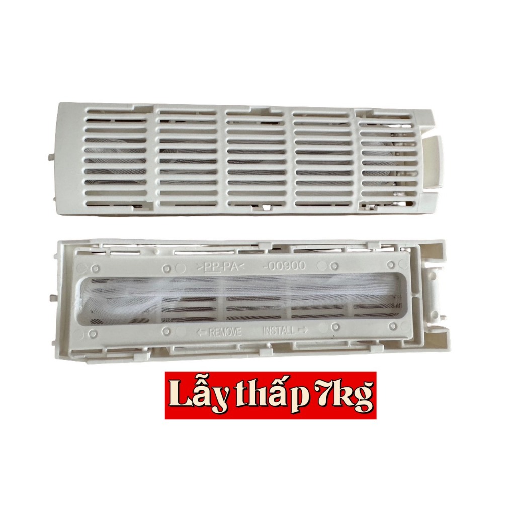 Túi Lọc Rác - Lưới Lọc Rác Máy Giặt Sanyo 7kg ( lẫy thấp ) Thiết Kế Chắc Chắn