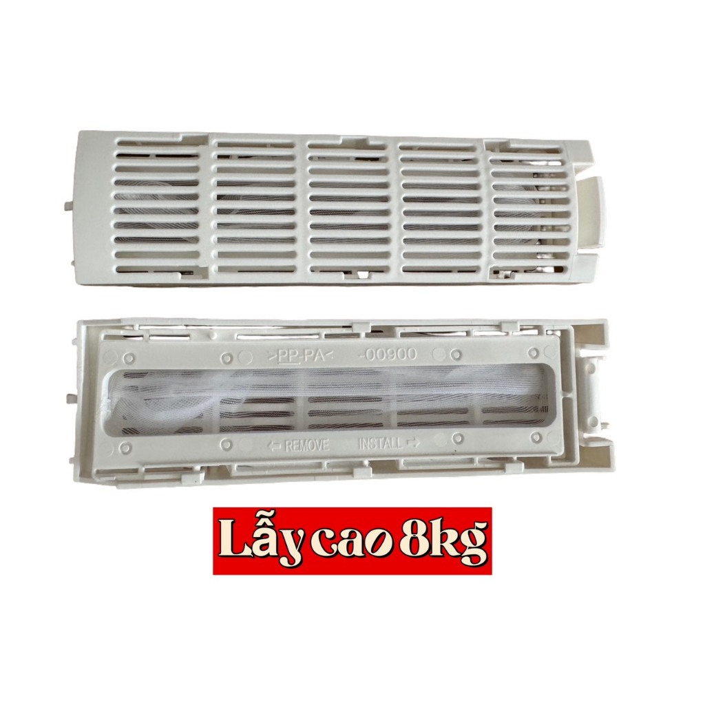 Túi Lọc Rác Máy Giặt Sanyo 8-9kg (Lẫy Cao) Chất Liệu Nhựa Cao Cấp