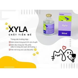 XYLA 2% Interchemie Holland giúp an thần giảm đau cho động vật chai50ml trên chó mèo gia súc gia cầm