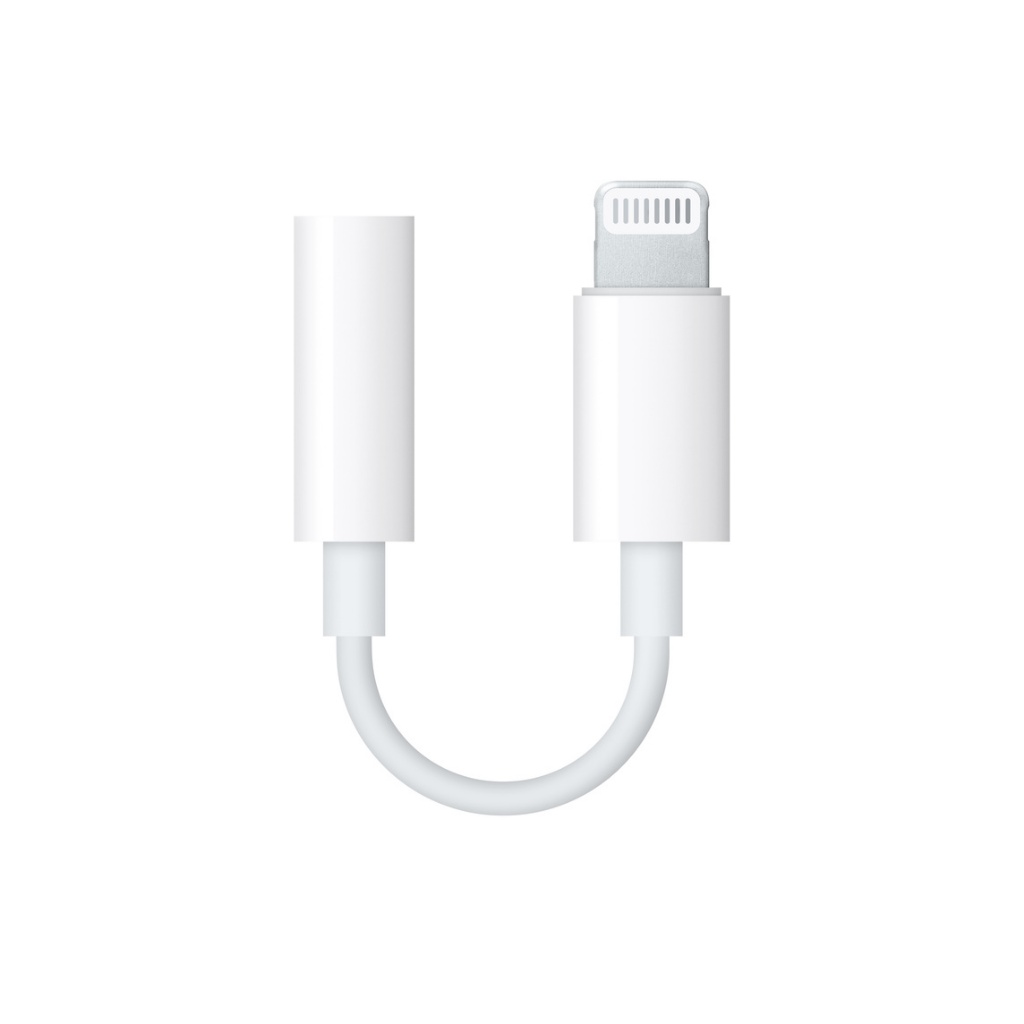 Ảnh Cáp chuyển từ Lightning sang Cổng Tai Nghe 3.5 mm Chính Hãng Apple 2